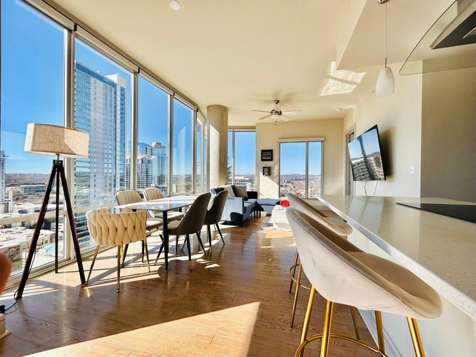 Indulge In Luxury Living 2 Bedroom Gem In The Heart Of Austin With Pool, Gym, And Breathtaking Views Exterior foto